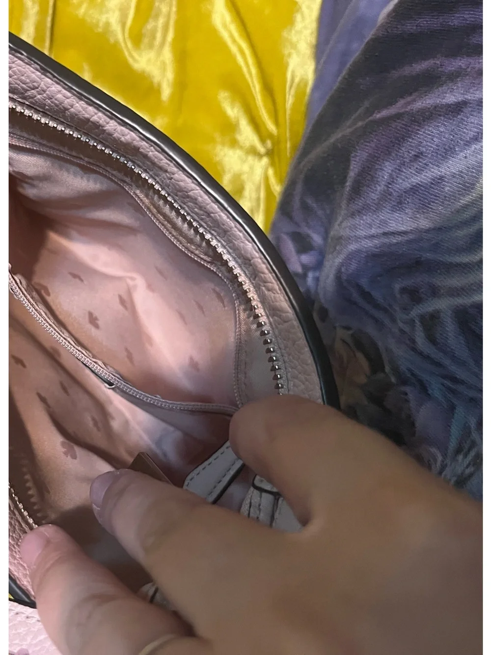 Kate Spade blush pink leather crossbody